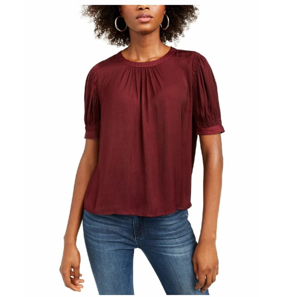Current Air Shirred Blouse